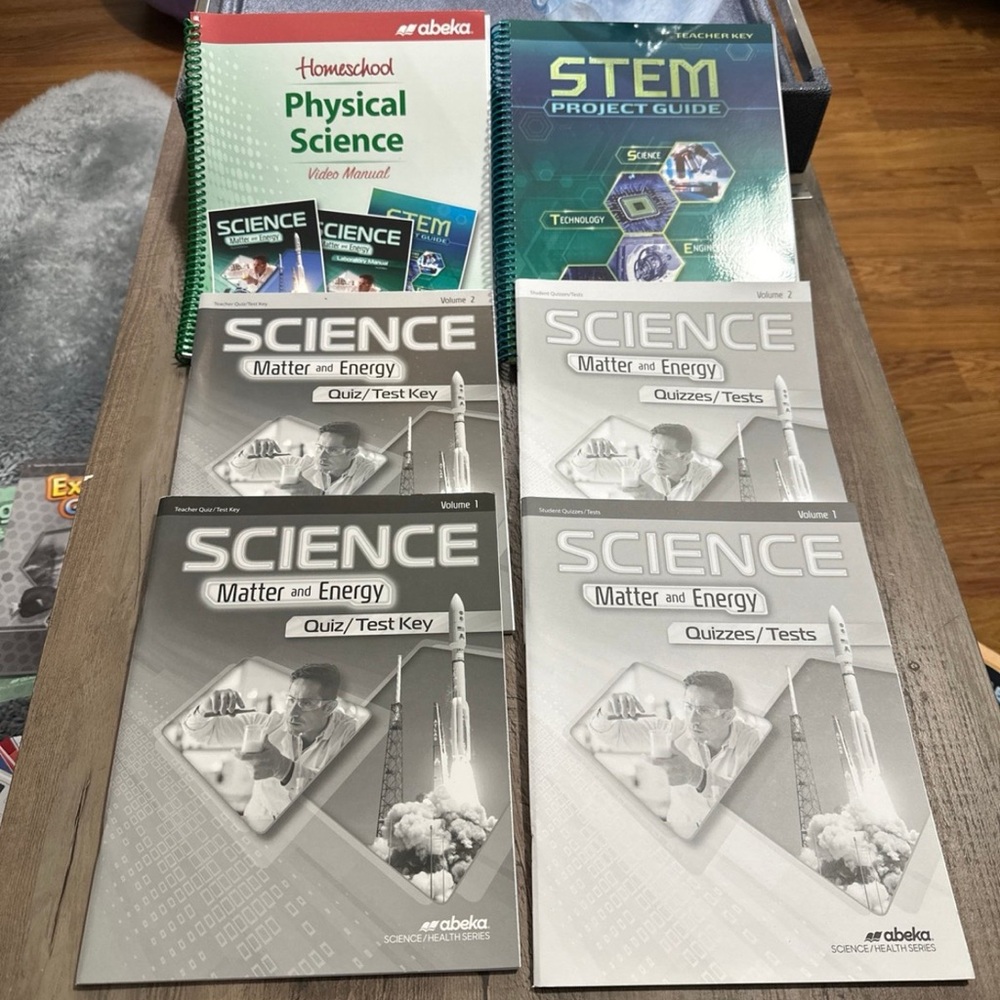 Abeka Physical Science books